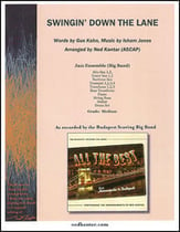 Swingin' Down the Lane Jazz Ensemble sheet music cover